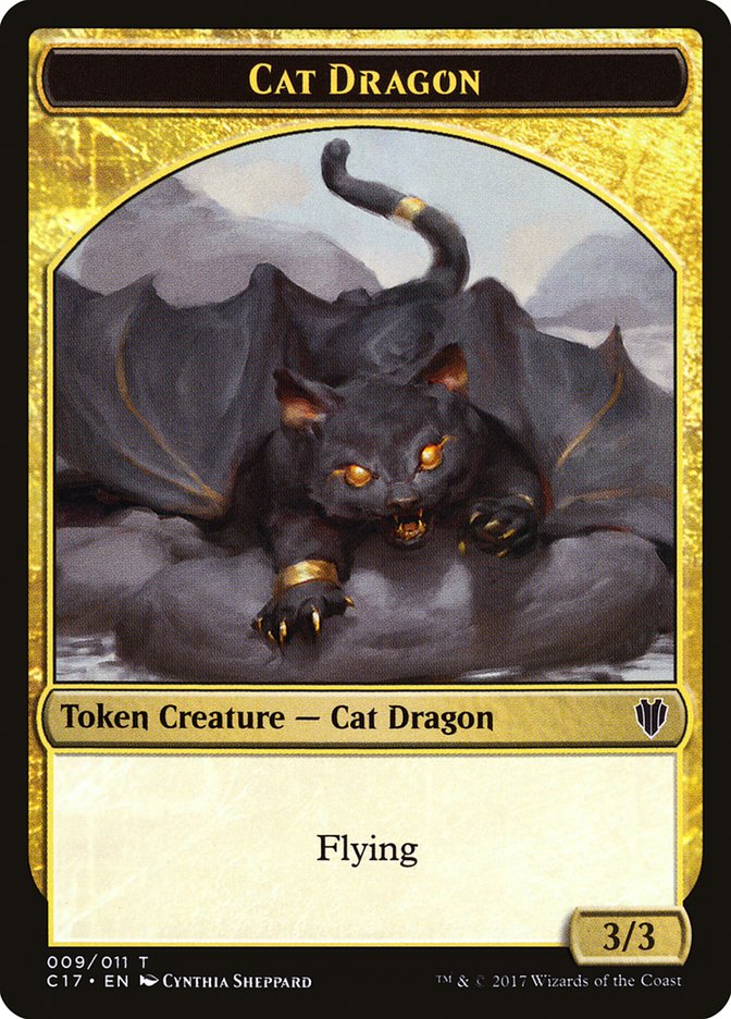 Cat Dragon Token [Commander 2017 Tokens] | KingTCG.ca