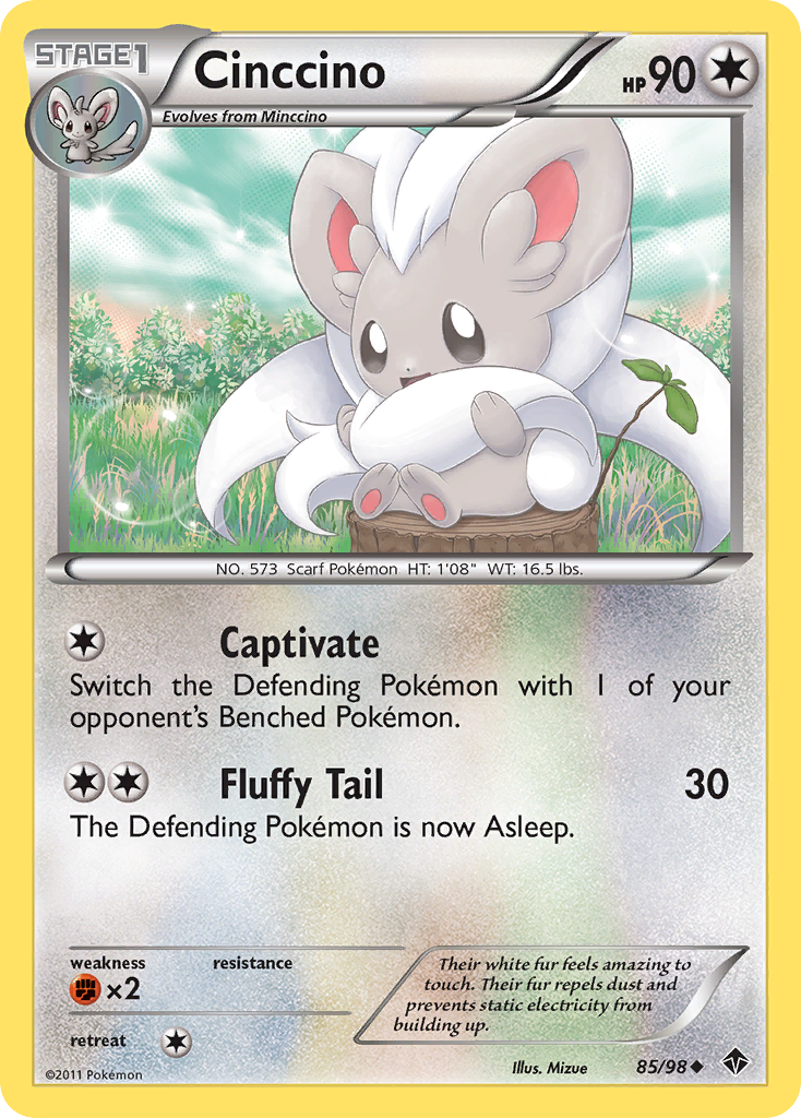 Cinccino (85/98) [Black & White: Emerging Powers] | KingTCG.ca