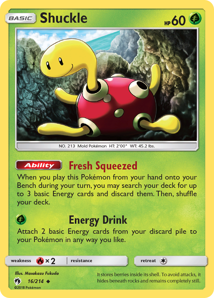 Shuckle (16/214) [Sun & Moon: Lost Thunder] | KingTCG.ca