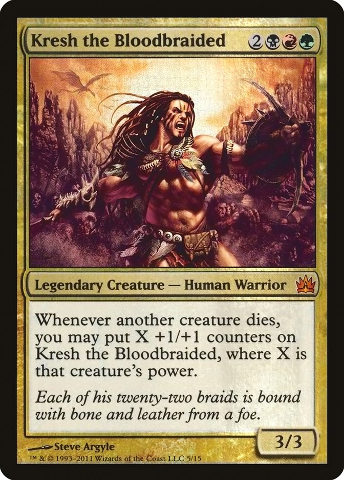 Kresh the Bloodbraided [From the Vault: Legends] | KingTCG.ca