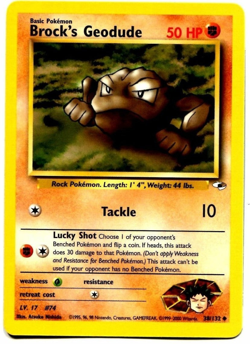 Brock's Geodude (38/132) [Gym Heroes] | KingTCG.ca