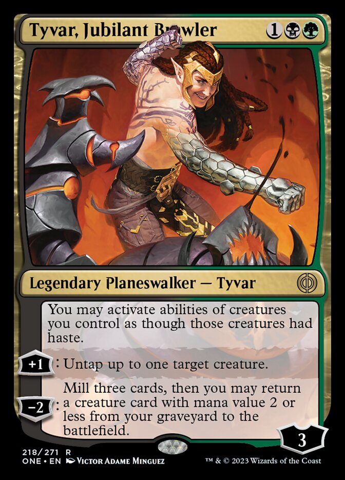 Tyvar, Jubilant Brawler [Phyrexia: All Will Be One] | KingTCG.ca