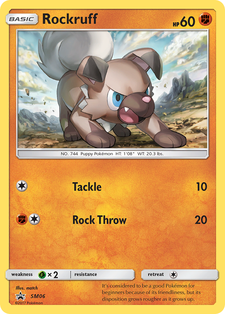 Rockruff (SM06) [Sun & Moon: Black Star Promos] | KingTCG.ca