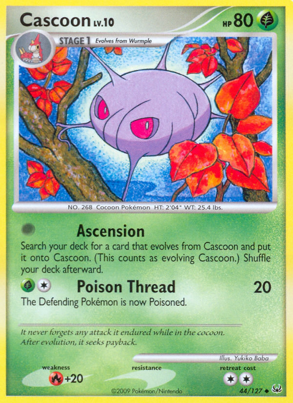 Cascoon (44/127) [Platinum: Base Set] | KingTCG.ca