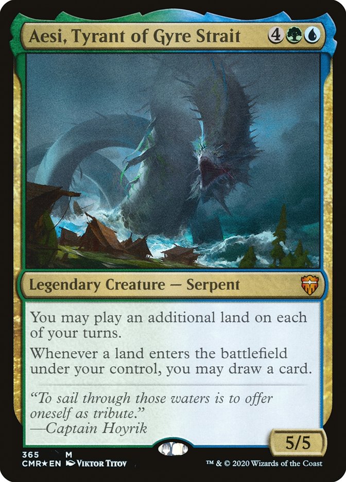 Aesi, Tyrant of Gyre Strait [Commander Legends Commander Deck] | KingTCG.ca