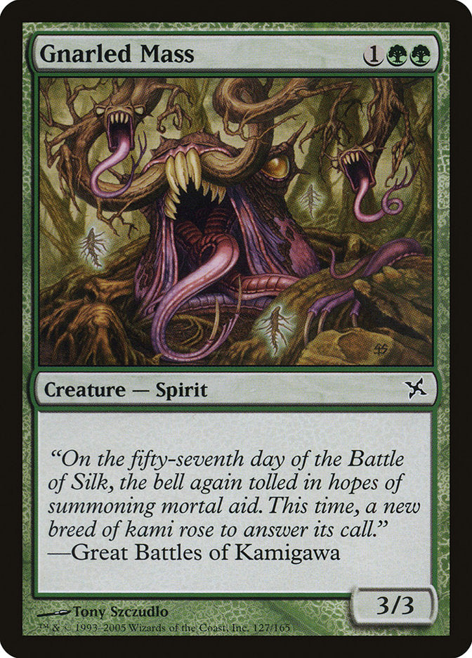 Gnarled Mass [Betrayers of Kamigawa] | KingTCG.ca