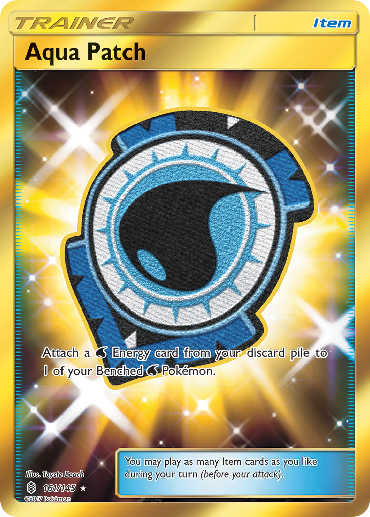 Aqua Patch (161/145) [Sun & Moon: Guardians Rising] | KingTCG.ca