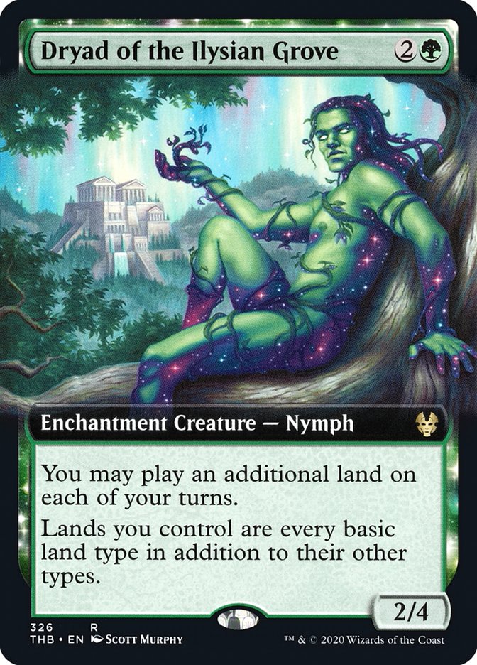 Dryad of the Ilysian Grove (Extended Art) [Theros Beyond Death] | KingTCG.ca