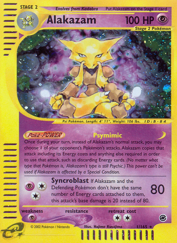 Alakazam (1/165) [Expedition: Base Set] | KingTCG.ca