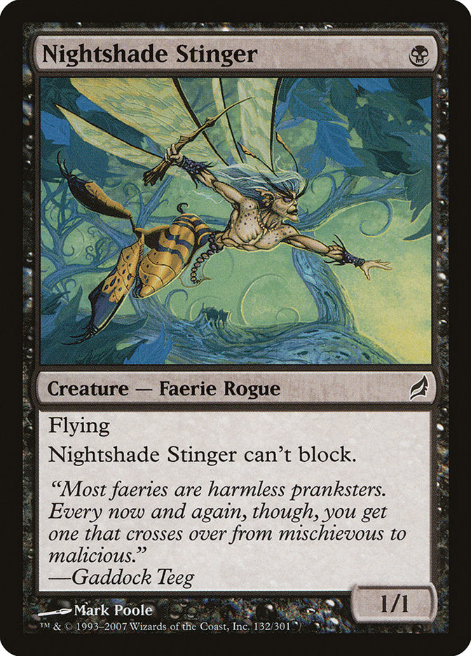 Nightshade Stinger [Lorwyn] | KingTCG.ca