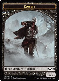 Zombie // Thopter Double-sided Token (Game Night) [Core Set 2019 Tokens] | KingTCG.ca