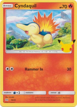 Cyndaquil (10/25) [McDonald's 25th Anniversary] | KingTCG.ca