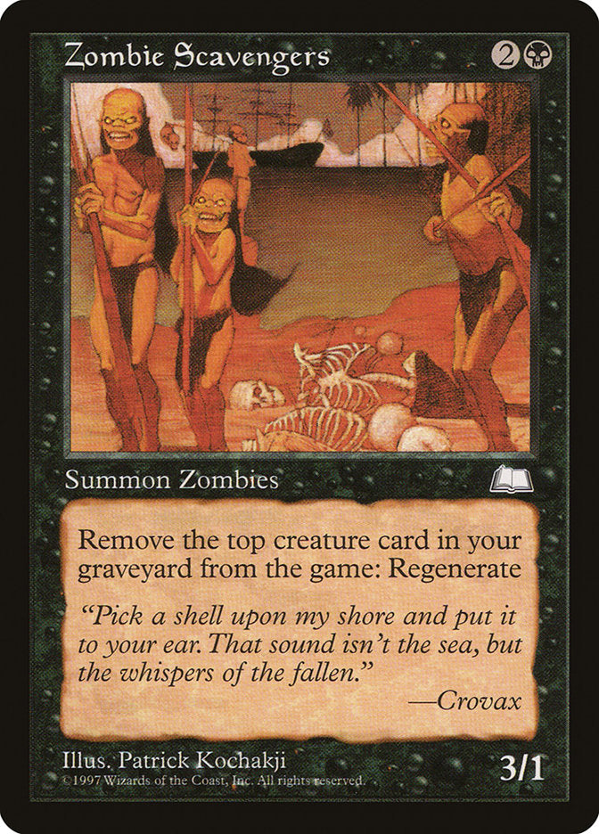 Zombie Scavengers [Weatherlight] | KingTCG.ca