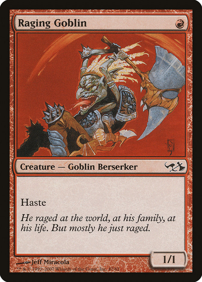 Raging Goblin [Duel Decks: Elves vs. Goblins] | KingTCG.ca