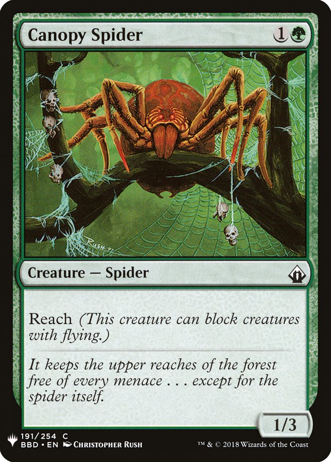 Canopy Spider [Mystery Booster] | KingTCG.ca