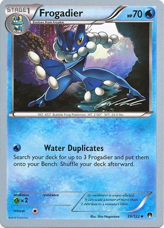 Frogadier (39/122) (Ninja Blitz - Cody Walinski) [World Championships 2016] | KingTCG.ca