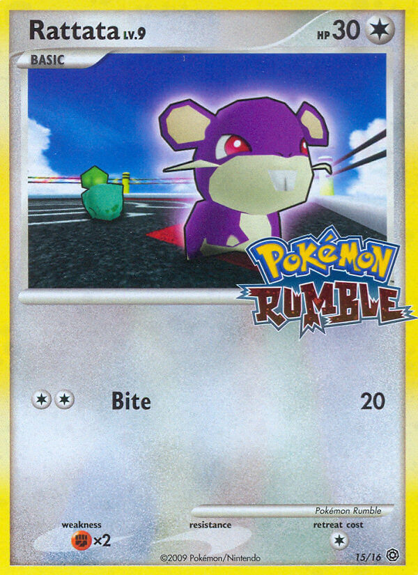 Rattata (15/16) [Pokémon Rumble] | KingTCG.ca