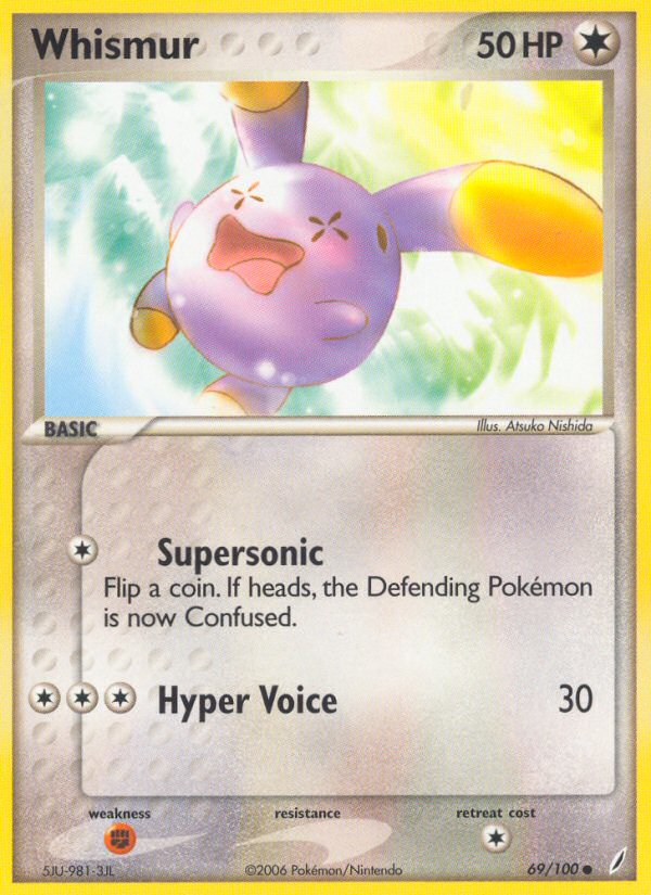 Whismur (69/100) [EX: Crystal Guardians] | KingTCG.ca