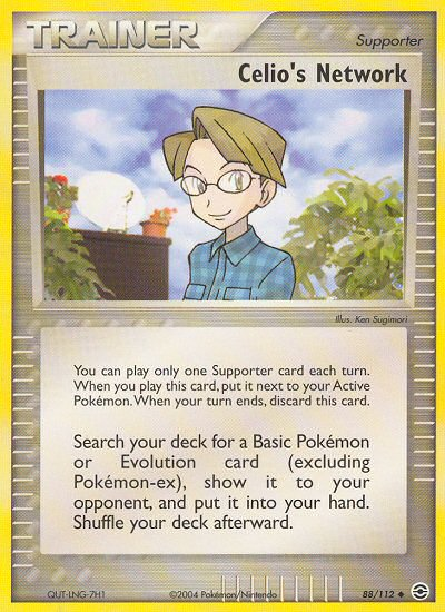 Celio's Network (88/112) [EX: FireRed & LeafGreen] | KingTCG.ca