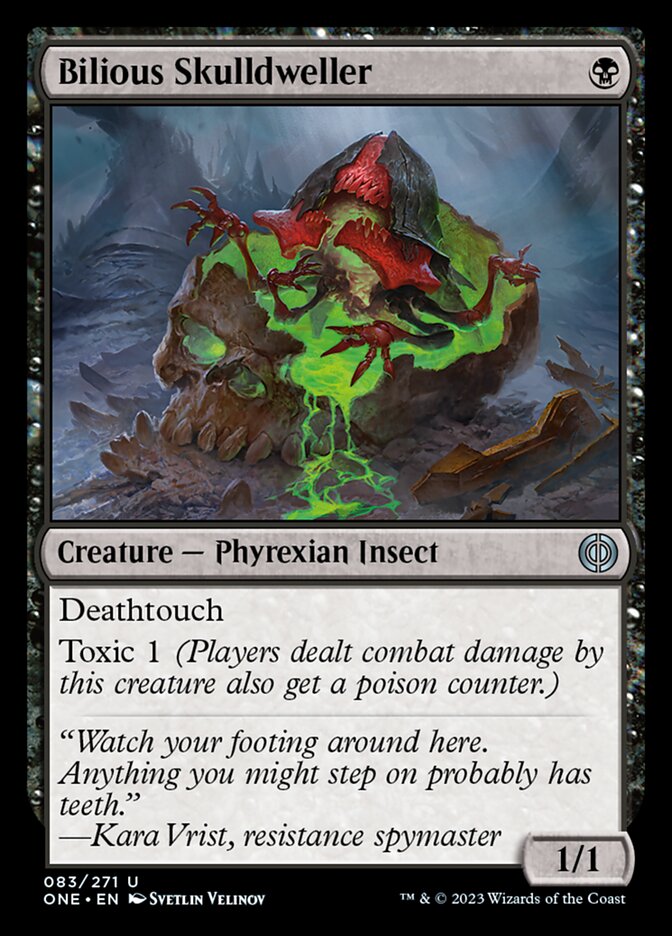 Bilious Skulldweller [Phyrexia: All Will Be One] | KingTCG.ca