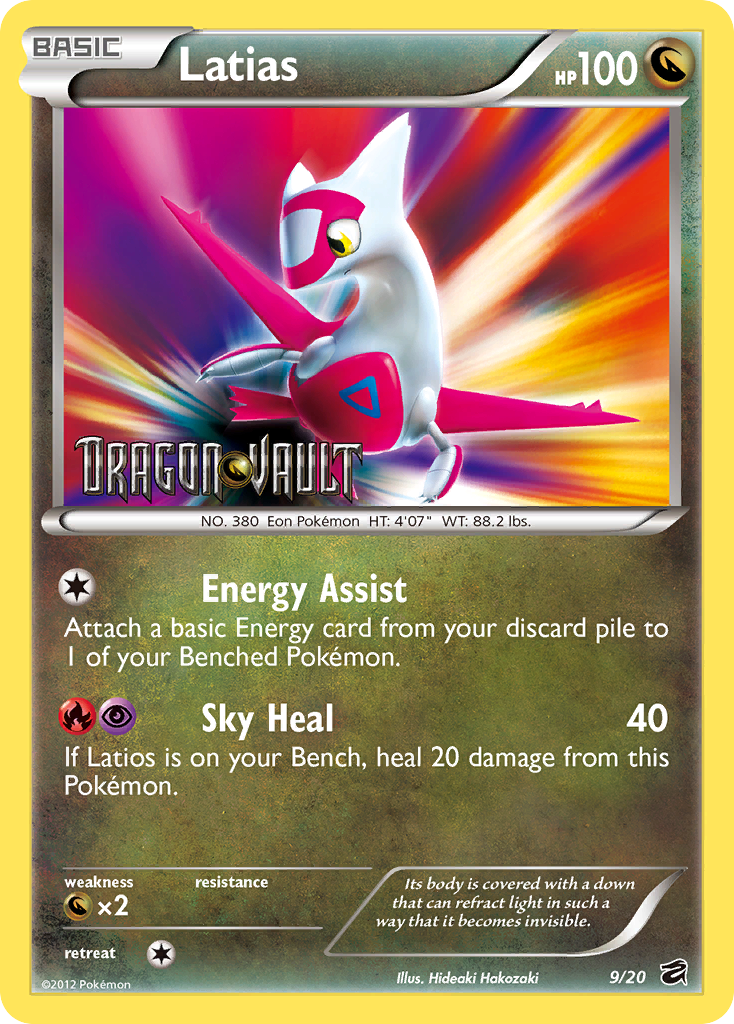 Latias (9/20) [Black & White: Dragon Vault] | KingTCG.ca