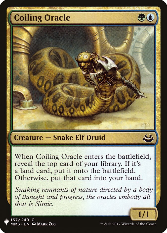 Coiling Oracle [Mystery Booster] | KingTCG.ca