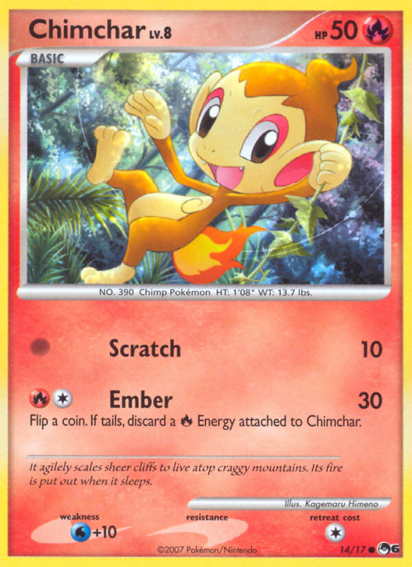 Chimchar (14/17) [POP Series 6] | KingTCG.ca