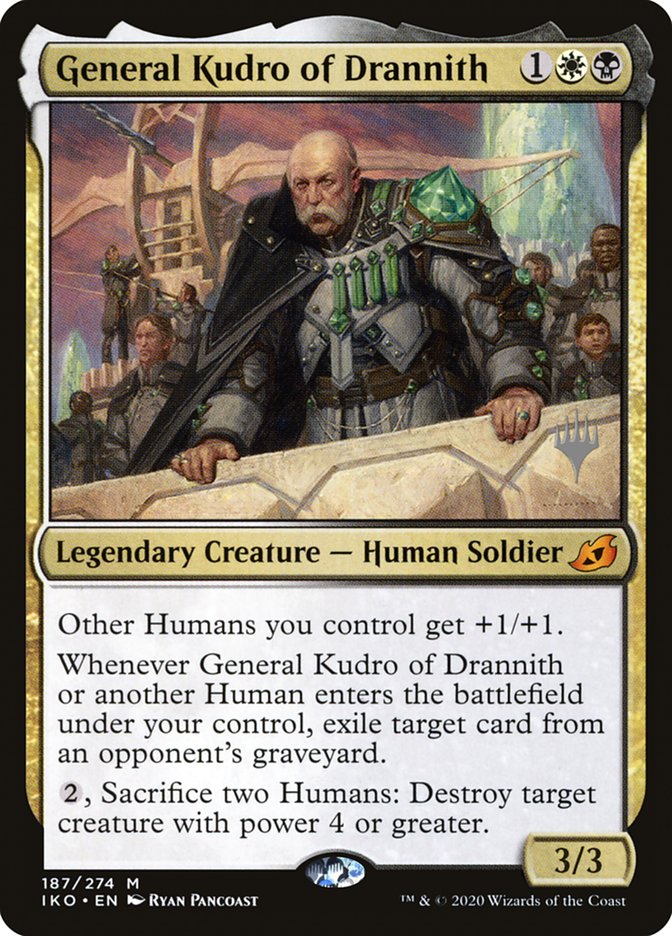 General Kudro of Drannith (Promo Pack) [Ikoria: Lair of Behemoths Promos] | KingTCG.ca