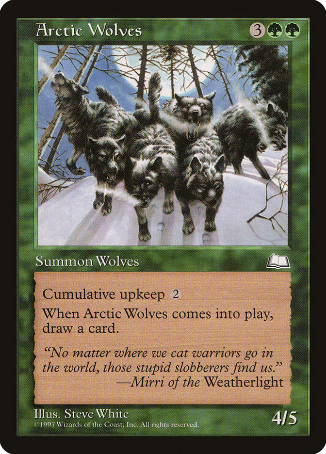 Arctic Wolves [Weatherlight] | KingTCG.ca