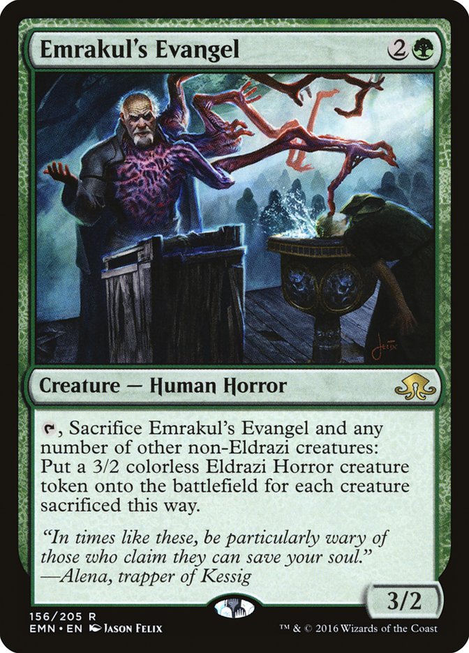 Emrakul's Evangel [Eldritch Moon] | KingTCG.ca