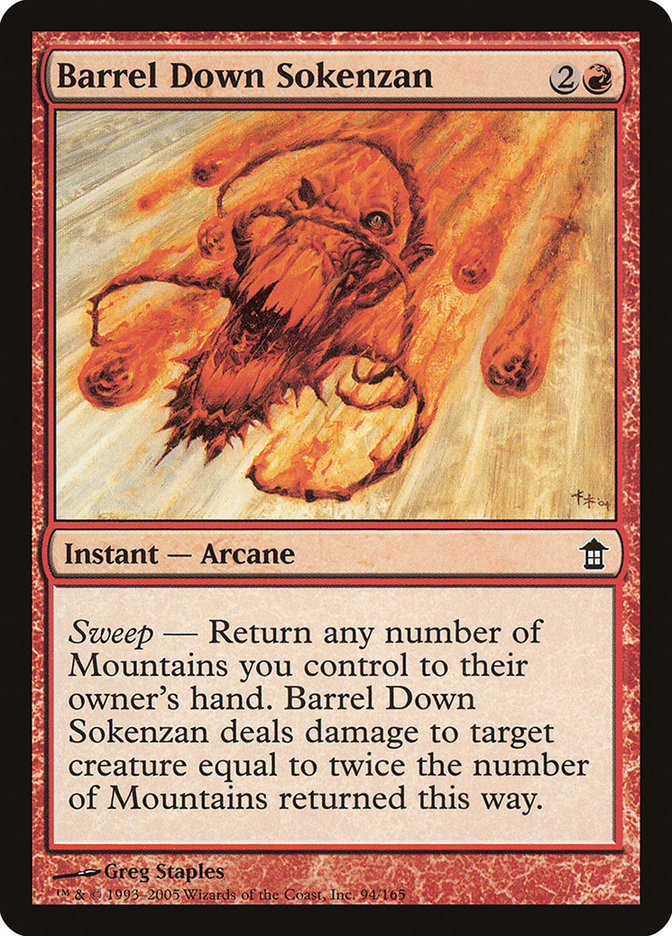 Barrel Down Sokenzan [Saviors of Kamigawa] | KingTCG.ca