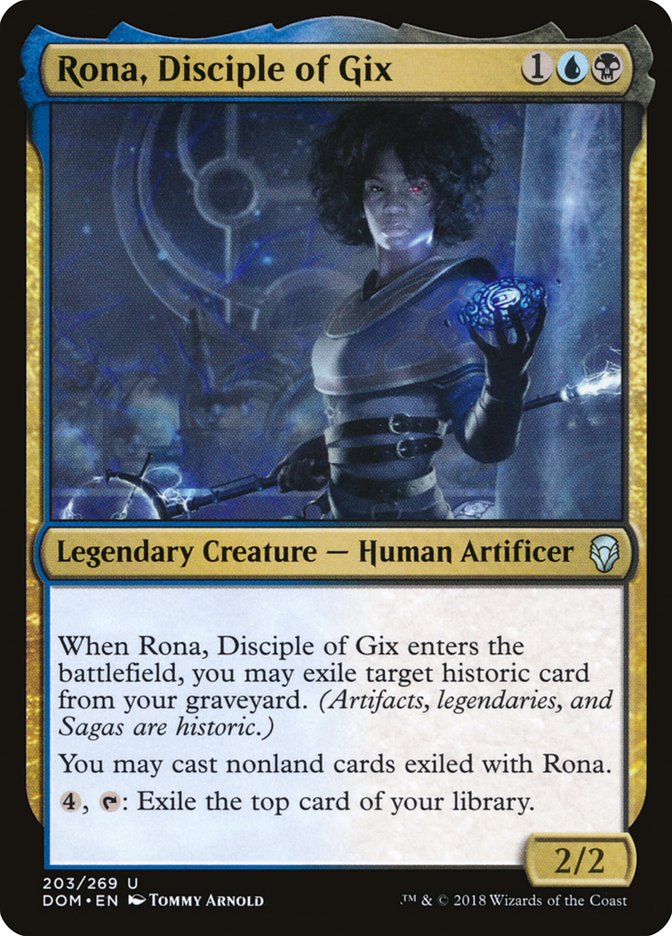 Rona, Disciple of Gix [Dominaria] | KingTCG.ca