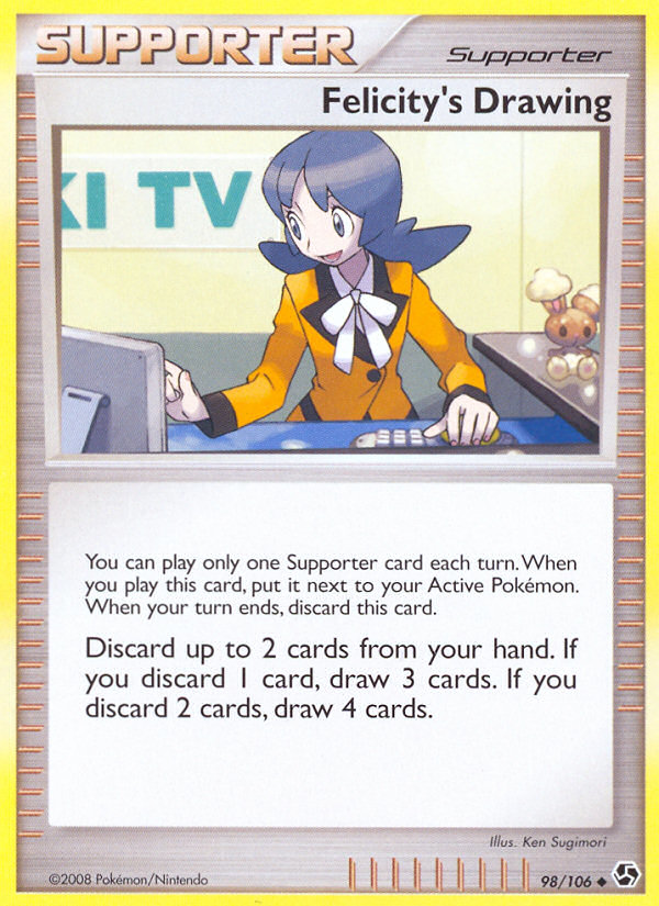 Felicity's Drawing (98/106) [Diamond & Pearl: Great Encounters] | KingTCG.ca