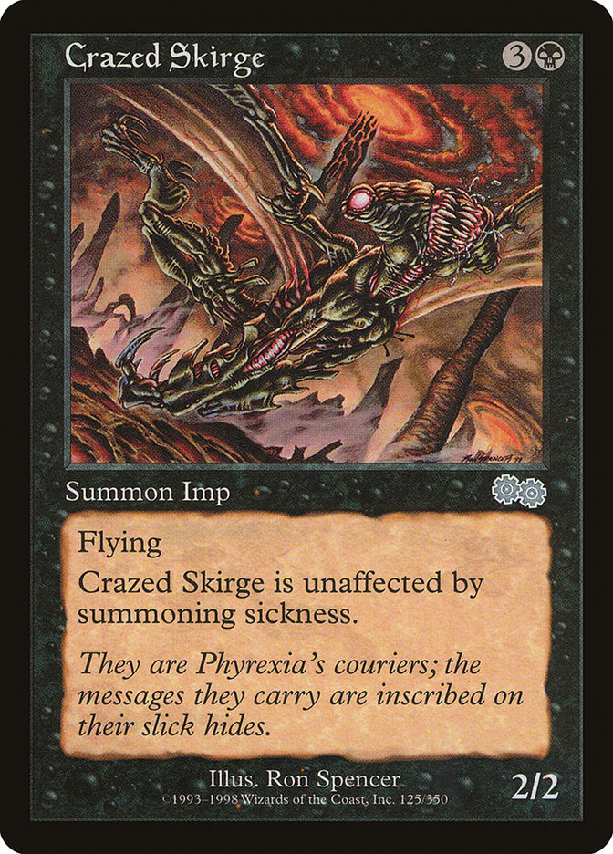 Crazed Skirge [Urza's Saga] | KingTCG.ca