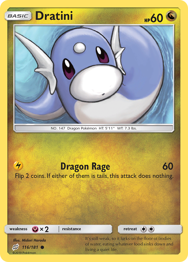 Dratini (116/181) [Sun & Moon: Team Up] | KingTCG.ca