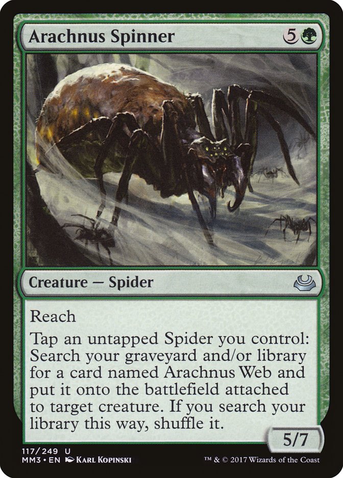 Arachnus Spinner [Modern Masters 2017] | KingTCG.ca