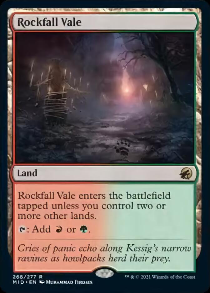 Rockfall Vale [Innistrad: Midnight Hunt] | KingTCG.ca