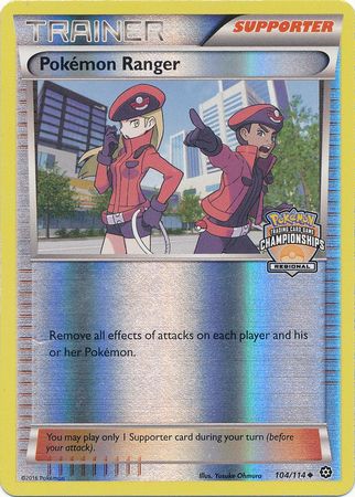 Pokemon Ranger (104/114) (Championship Promo) [XY: Steam Siege] | KingTCG.ca