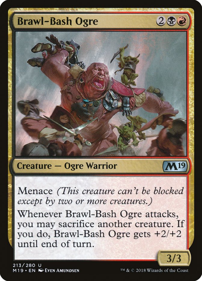 Brawl-Bash Ogre [Core Set 2019] | KingTCG.ca