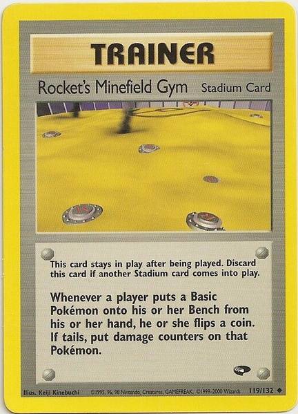 Rocket's Minefield Gym (119/132) [Gym Challenge] | KingTCG.ca