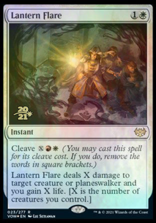 Lantern Flare [Innistrad: Crimson Vow Prerelease Promos] | KingTCG.ca