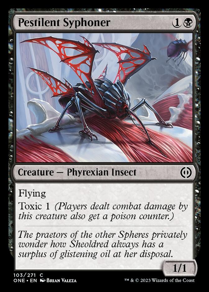 Pestilent Syphoner [Phyrexia: All Will Be One] | KingTCG.ca