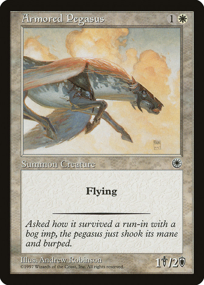 Armored Pegasus [Portal] | KingTCG.ca