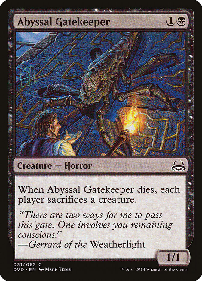 Abyssal Gatekeeper (Divine vs. Demonic) [Duel Decks Anthology] | KingTCG.ca