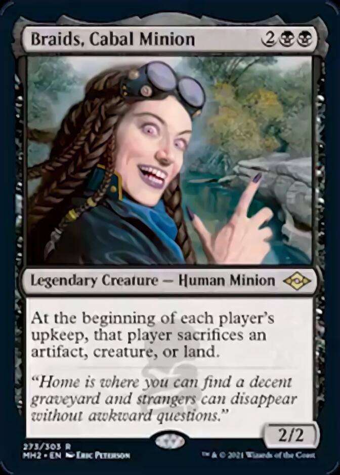 Braids, Cabal Minion (Etched Foil) [Modern Horizons 2] | KingTCG.ca