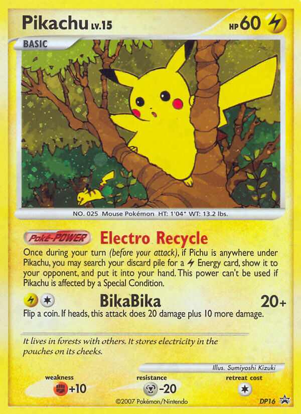 Pikachu (DP16) [Diamond & Pearl: Black Star Promos] | KingTCG.ca