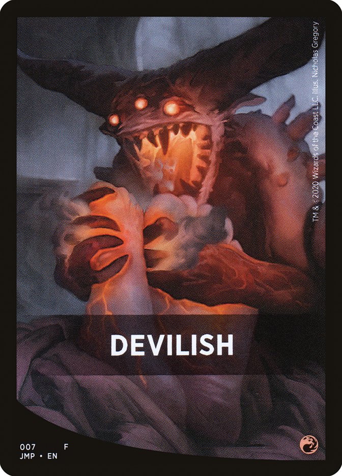 Devilish Theme Card [Jumpstart Front Cards] | KingTCG.ca