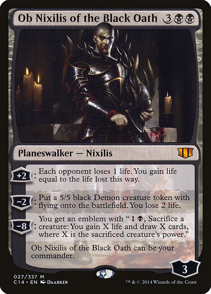 Ob Nixilis of the Black Oath [Commander 2014] | KingTCG.ca