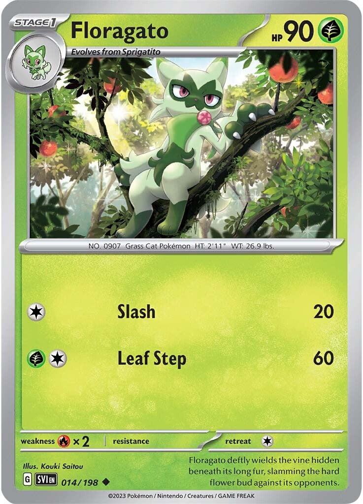 Floragato (014/198) [Scarlet & Violet: Base Set] | KingTCG.ca