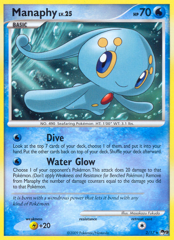 Manaphy (2/17) [POP Series 9] | KingTCG.ca